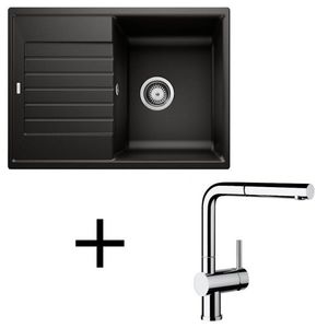 Blanco set Zia 45 S Compact + Linus-S chróm biela vyobraziť