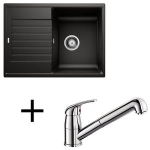 Blanco set Zia 45 S Compact + Daras-S chrom biela vyobraziť