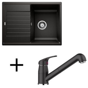 Blanco set Zia 45 S Compact + Daras-S silgranit biela vyobraziť