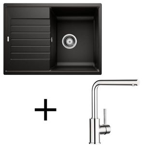 Blanco set Zia 45 S Compact + Mila chróm biela vyobraziť