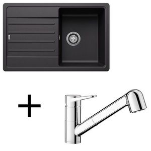 Blanco set Legra 45 S + Wega II-S chróm biela vyobraziť