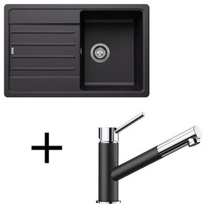 Blanco set Legra 45 S + Kano-S silgranit biela vyobraziť