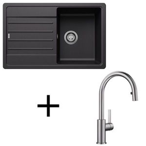 Blanco set Legra 45 S + Candor-S leštený nerez biela vyobraziť