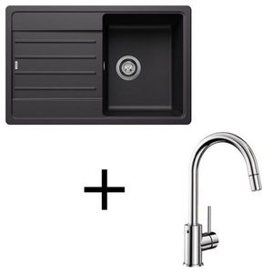 Blanco set Legra 45 S + Mida-S chrom biela vyobraziť