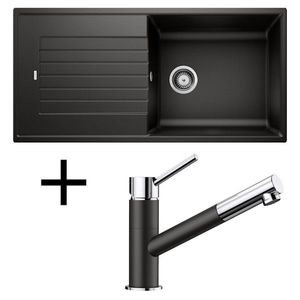 Blanco set Zia XL 6 S + Kano-S silgranit biela vyobraziť