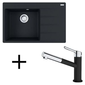 Franke set G219 (CNG 611-78 TL + FC 3055.424) čierna matná vyobraziť