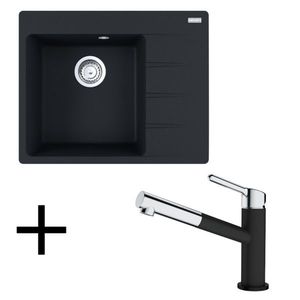 Franke set G215 (CNG 611-62 TL + FC 3055.424) čierna matná vyobraziť