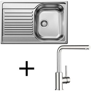 BLANCO TIPO 45 S Compact + MILA chróm + Dodatočná extra zľava 5% po vložení do košíku ! vyobraziť