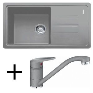 Franke set G121 (BSG 611-78/39 + FC 9541) šedý kameň vyobraziť
