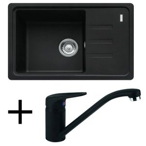 Franke set G117 (BSG 611-62 + FC 9541) čierna matná vyobraziť