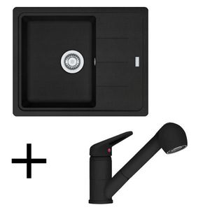 Franke set G55 (BFG 611-62 + FC 9547) čierna matná vyobraziť