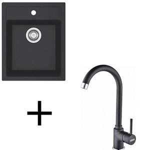 Franke set T52 (SID 610-40 + FP 9900 čierna vyobraziť