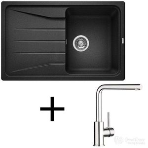 Blanco Set Sona 45 S + Mila chróm antracit + Dodatočná extra zľava 5% po vložení do košíku ! vyobraziť