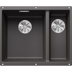Blanco Subline 340/160-U sivá skala, vanička vľavo + Dodatočná extra zľava 5% po vložení do košíku ! vyobraziť