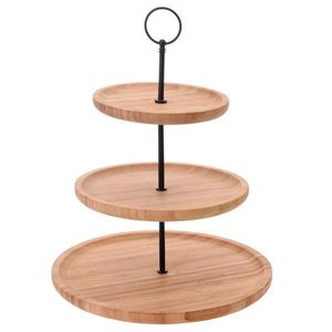 Bambusový servírovací stojan LUUDE 34 cm natural vyobraziť