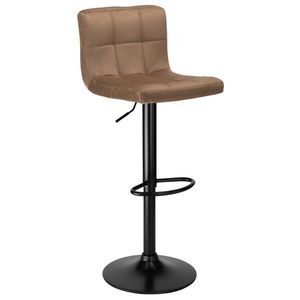 Barová židle ARAKO BLACK hnědá vyobraziť