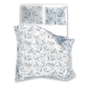 Bavlněné povlečení Primavera 003 160x200 cm + 2x 70x80 cm šedé/fialové vyobraziť