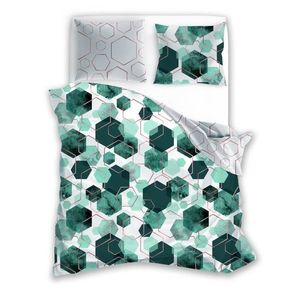 Bavlněné saténové povlečení MILAGRO VERDE - výber z 14 prevedení vyobraziť