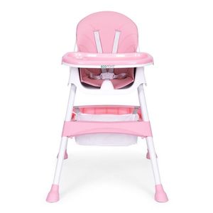Dětská jídelní židlička BABY ECOTOYS růžová vyobraziť