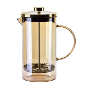 French press PETER 1000 ml medově hnědá vyobraziť
