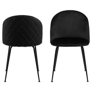 Jedálenská stolička Louise čierna vyobraziť