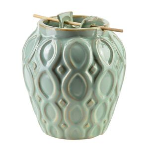 Keramická aroma lampa LILO 11, 5 cm zelená vyobraziť