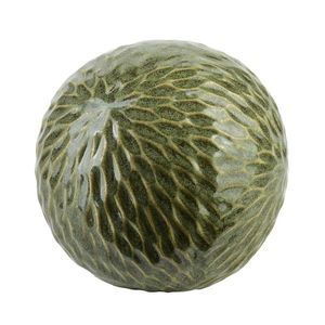 Keramická dekorativní koule Saggio Pattern 10 cm zelená vyobraziť