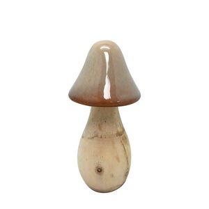 Keramická figurka houby MAVE 8, 2x15, 8 cm hnědá vyobraziť