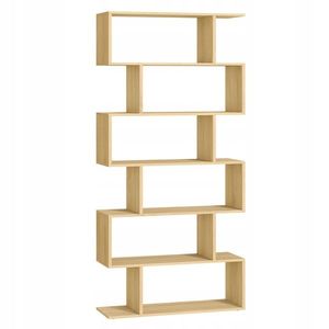 Knihovna Vasagle Medo 70 cm světle hnědá vyobraziť
