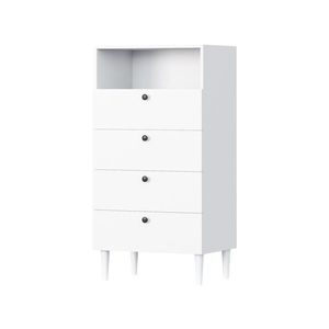 Komoda Dullum 60 cm bílá vyobraziť