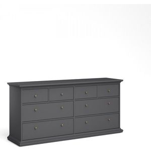 Komoda Provine I matne šedá vyobraziť