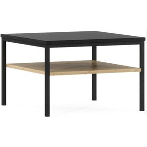 Konferenční stolek Lanzzi 60 cm černý/dub Artisan vyobraziť