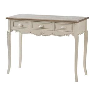 Konzolový stolek Rimini 110 cm z masivu krémový vyobraziť