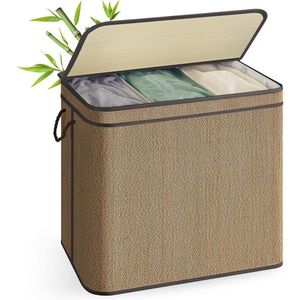 Koš na prádlo Melly170 l hnědý vyobraziť