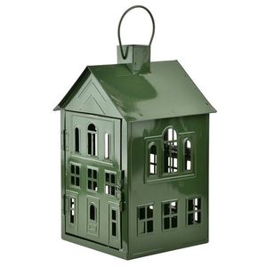 Kovová lucerna Roger 20, 3x20x33, 8 cm zelená vyobraziť