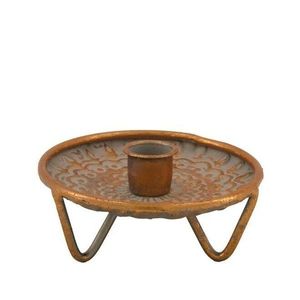 Kovový svícen NOSTALGY měděný vyobraziť