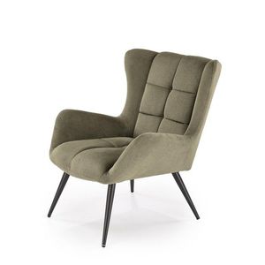 Křeslo Byron olivově zelené vyobraziť