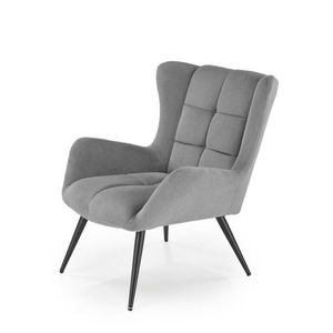 Křeslo Byron popelavě šedé vyobraziť