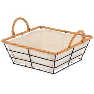 Kuchyňský košík HALLO černý/béžový vyobraziť