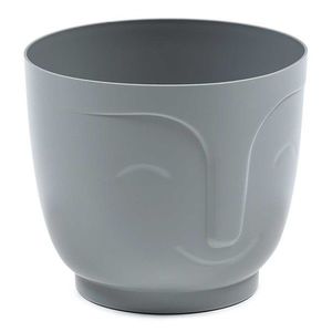 Květináč ZOE 16 cm šedý vyobraziť