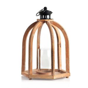 Lucerna LOKKE Cage 29x25, 5x41, 5 cm hnědá vyobraziť