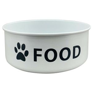 Miska pro psa FOOD 20 cm bílá vyobraziť