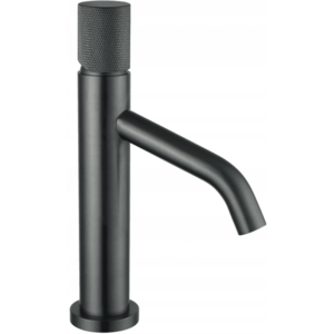 Nízka umývadlová batéria Mexen Rumba One grafitová vyobraziť