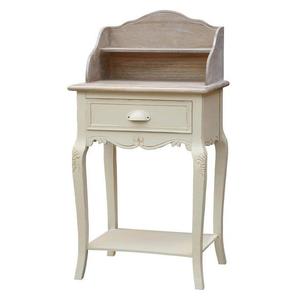 Odkládací stolek Rimini 49 cm z masivu krémový vyobraziť