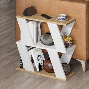 Odkladací stolík Houseland Lazena biely/dub safírový vyobraziť