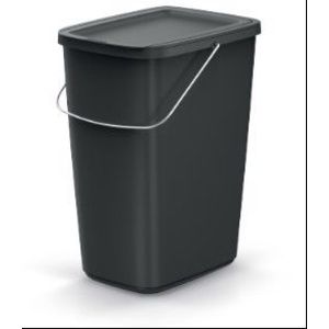 Odpadkový koš COMPACTO FLAS 25 L černý vyobraziť