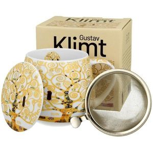 Porcelánový hrnek Klimt Ecru Tree Of Life I. 430 ml ecru/vícebarevný vyobraziť