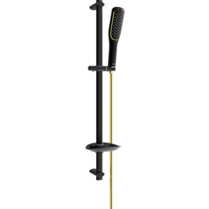 Posuvný sprchový set MEXEN DB49 černý/zlatý vyobraziť