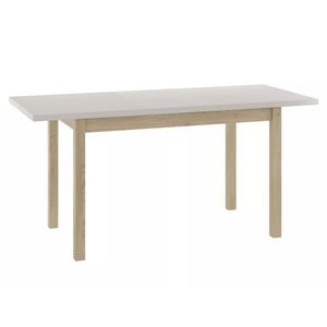 Rozkládací jídelní stůl Adam 90/125 cm kašmír/dub cremona torro vyobraziť