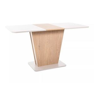 Rozkládací jídelní stůl Calipso 110/145 cm kašmír/dub cremona torro vyobraziť